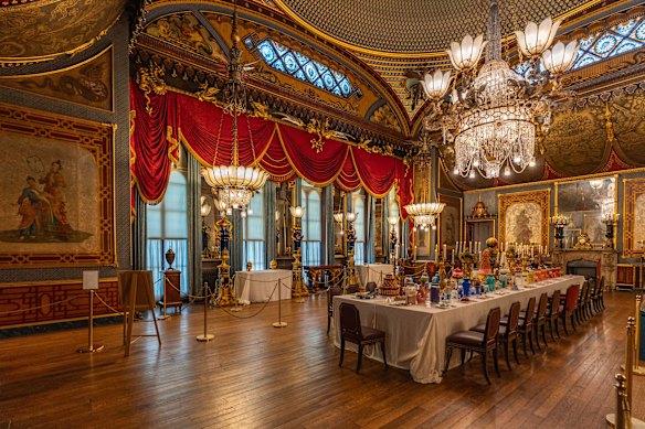 The extravagant Banqueting Room.