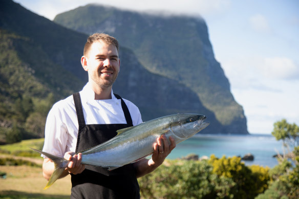 Capella’s Dennis Tierney knows the challenges of sourcing fresh produce on a remote island.