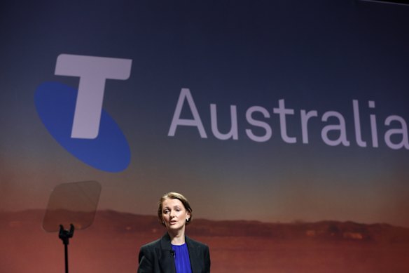 Telstra chief executive Vicki Brady.