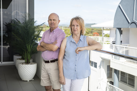 Brenton Pittman and Lynette Cartwright  took their downstairs neighbours to court over smoke drift.
