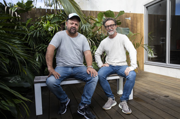 TripaDeal co-founders Norm Black (left) and Richard Johnston (right) sold a majority stake in the company to Qantas earlier this year.