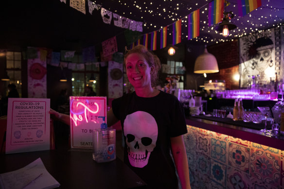 Manager of Calaveras tequila bar Harriet Clarke said the industry is seriously concerned about a second closure.