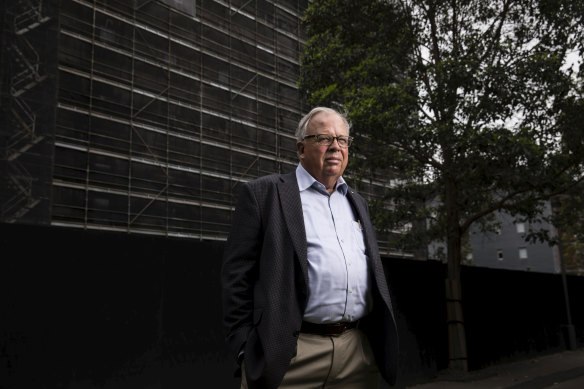 NSW Building Commissioner David Chandler has put unscrupulous builders on notice. 