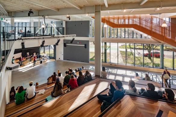 Wurun Senior Campus has facilities for specialist subjects on each floor.