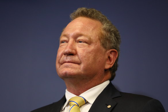 Andrew “Twiggy” Forrest, the chairman and biggest shareholder of iron ore miner Fortescue Metals Group, is embarking on a major push into clean energy.