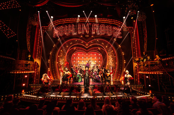 Moulin Rouge this year received 14 Tony Award nominations.