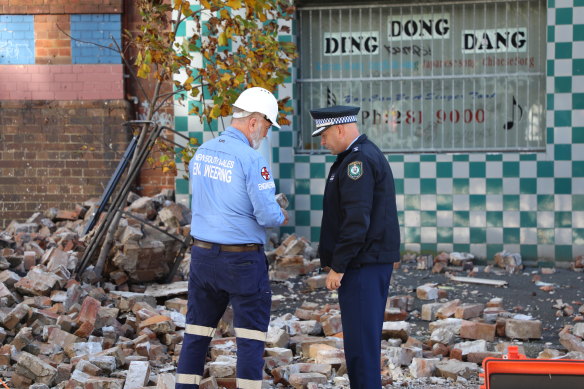 A clean-up operation is now underway to prepare for demolitions following a large building fire in Surry Hills last week.