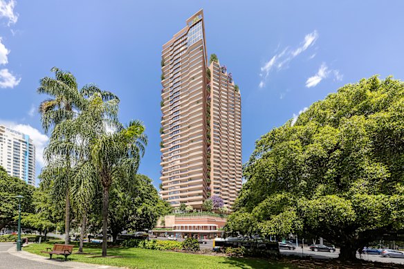 Artist's impression of the plans for 70-82 Wickham Street in Fortitude Valley, put together by Cottee Parker.