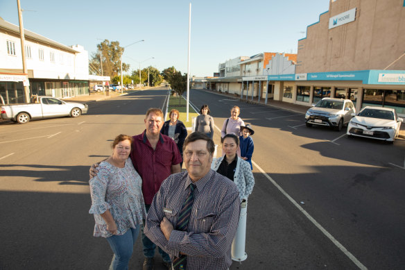 Biloela locals have rallied around
Nades and Priya Murugappan.