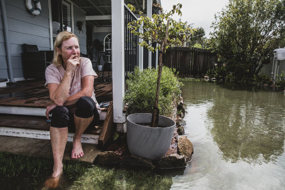 Susan Williamson lives on Riverview Avenue and now has a river view.