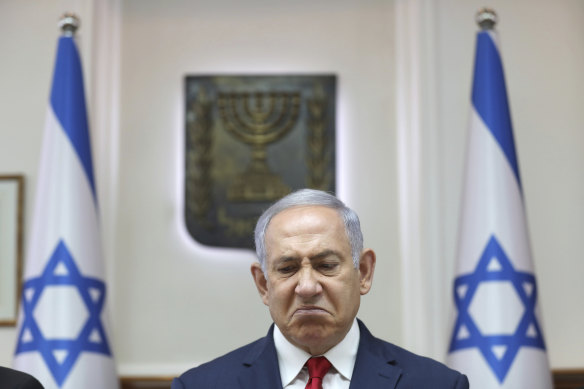 Netanyahu maintains he's the victim of a conspiracy of left-wing opponents and media figures.