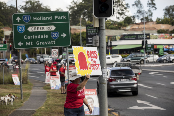 The mean streets of the seat of Bonner are a long way from the Essendon branch of the ALP.