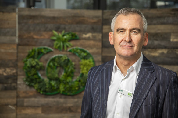Woolworths chief executive Brad Banducci is more sanguine about the rest of the year than his rival Steven Cain.