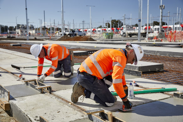 Cost blowouts on infrastructure, such as the Parramatta light rail in Sydney, have driven state budgets into the red.