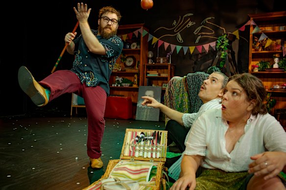 Alex Kendall Robson, Nicholas Starte and Meg Bennetts. 