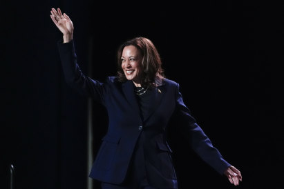 An ascendant Vice President Kamala Harris. Is it more than a honeymoon?