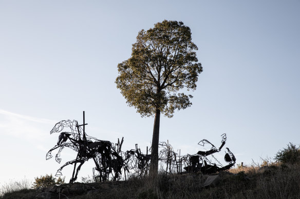 Harrie Fasher’s The Last Charge at Adelong.