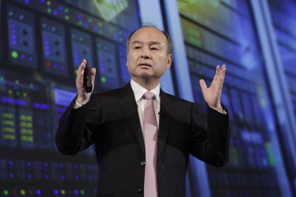 SoftBank founder and CEO Masayoshi Son;s $US20 million investment in Alibaba in 2000 was once valued at more than $US200 billion.