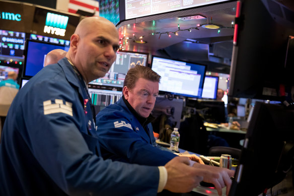 Wall Street took a bit of a breather after Wednesday’s record-setting day. 