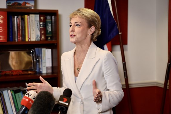 Nigel Satterley has previously accused WA senator Michaelia Cash of channelling One Nation leader Pauline Hanson.