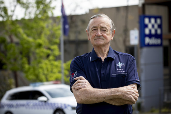 Former Victoria Police chief commissioner and Community Advocacy Alliance chairman Kel Glare.