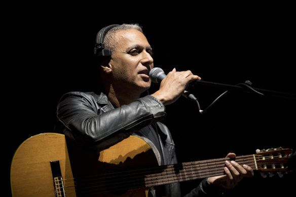 Nitin Sawhney performs Beyond Skin at the Royal Albert Hall in September: ''Something happened on that evening that was very powerful.''