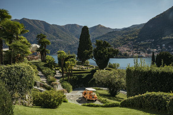 The world’s top-ranked hotel Passalacqua sits on the serene shores of Lake Como.