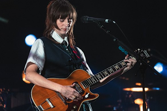 Faye Webster performs at Forum Melbourne on July 12, 2025. 