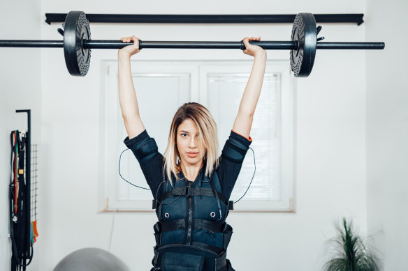 EMS training: a controversial method that may or may not be a shortcut to fitness.