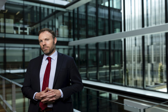 "There's no magic wand": Productivity Commission chairman Michael Brennan in his office in Canberra.