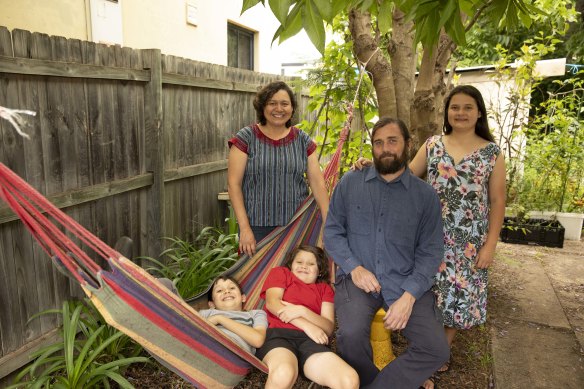 James Pearce and wife Karla Quintana have started new jobs and are saving for a home for themselves and their three children, Rigel, Alfonso and Nerida.