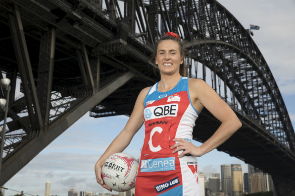 Swifts star Maddy Proud will be officially named as 2020 captain on Thursday. 