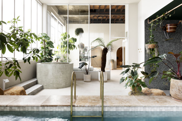 Sense of Self’s bathhouse offers a new kind of wellness experience. 
