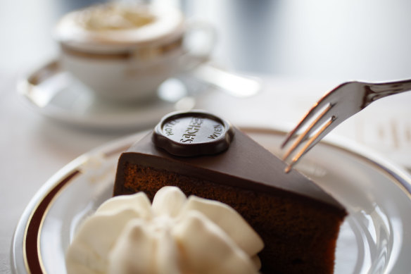 When in Vienna, sacher-torte is a must.