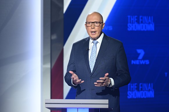 Dutton took a strong stance against Welcome to Country ceremonies at sports games during the fourth leaders’ debate.