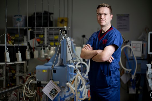 Professor Stephen Warrillow told the court hospital staff threw everything at trying to save the lives of four lunch guests