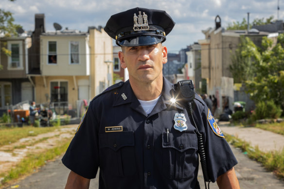 Jon Bernthal as Sgt Wayne Jenkins in We Own This City.