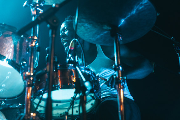 Black Midi perform at The Croxton Bandroom on April 1, 2023.