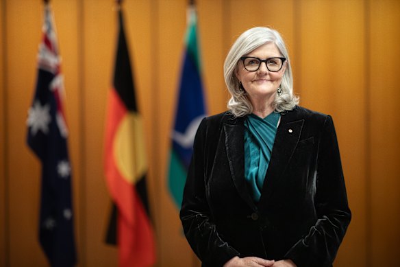 Governor-General Sam Mostyn was a friend of Valentine.