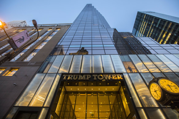 Trump Tower in Manhattan.