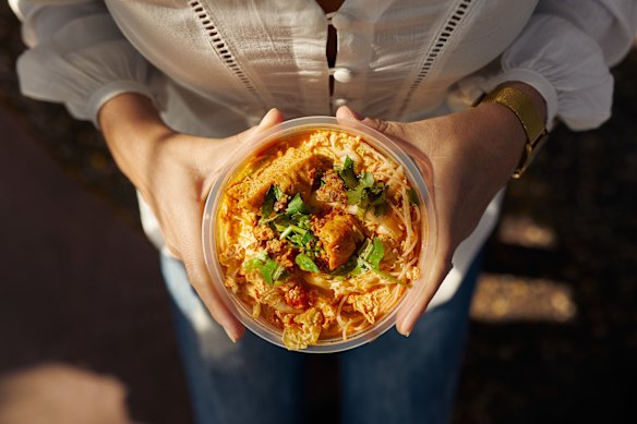 Laksa at Parap Markets, Darwin.