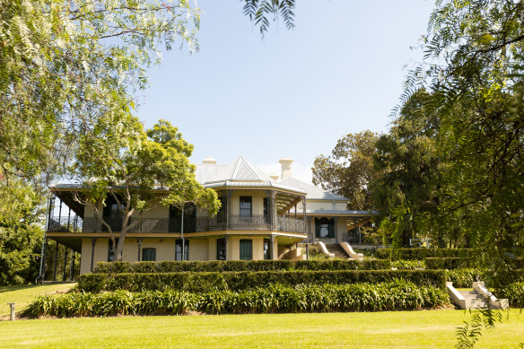 Orielton Homestead is set on 6.5 hectares at Harrington Park.