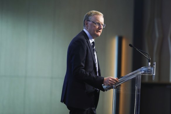 Governor of the Reserve Bank Philip Lowe.