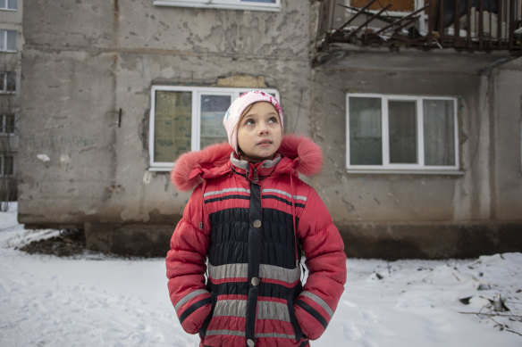 Children are among the biggest victims in eastern Ukraine. 