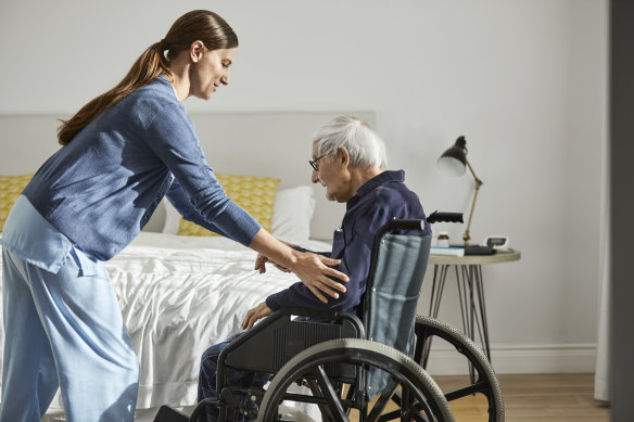 A nurse would be on duty in aged care homes at all times under an amendment to the government’s bill.