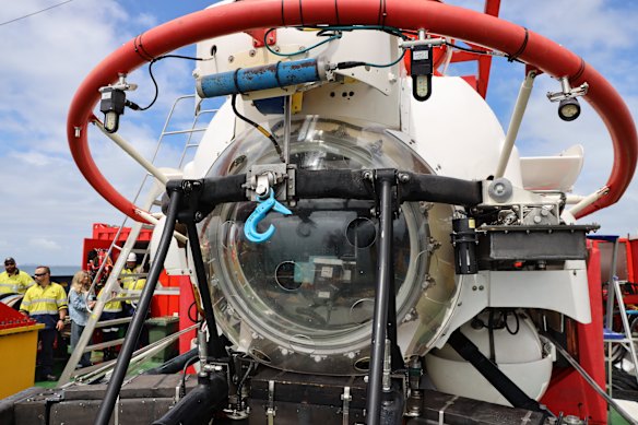 Inside the rescue submarine the Navy hopes it never has to use