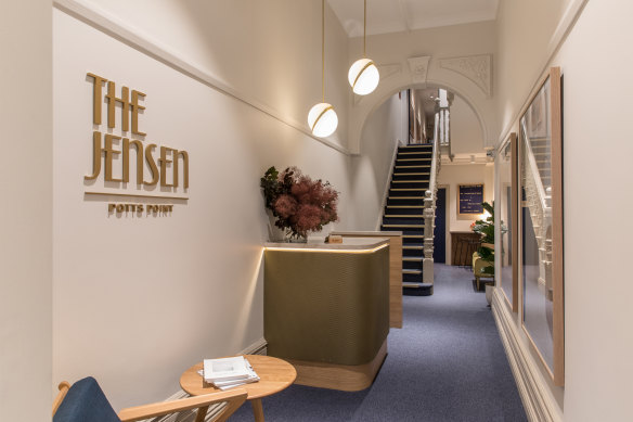 As budget accommodation goes, The Jensen is a goodie, offering modern facilities in a charming art deco building.