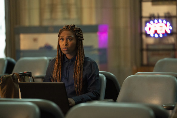 Cynthia Erivo as paranormal investigator Holly.