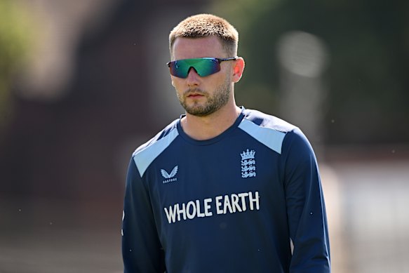 Gus Atkinson also returned to England training.