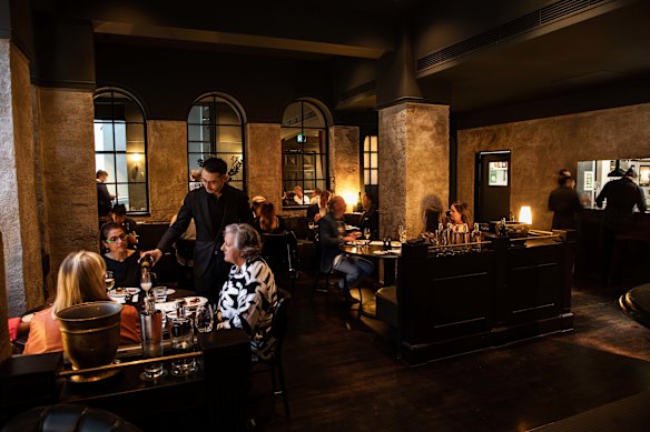 The Chancery Lane venue on Little Collins St as it was shot for the Good Food Guide in 2024. 